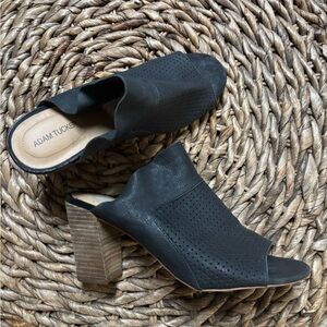 Adam Tucker Leather Mules Size 9.5